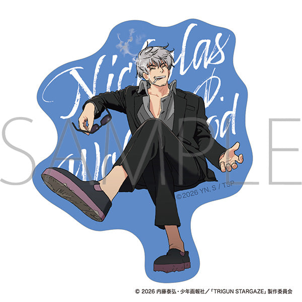 (Goods - Sticker) TRIGUN STARGAZE Sticker / Nicholas Completion Commemoration ver.