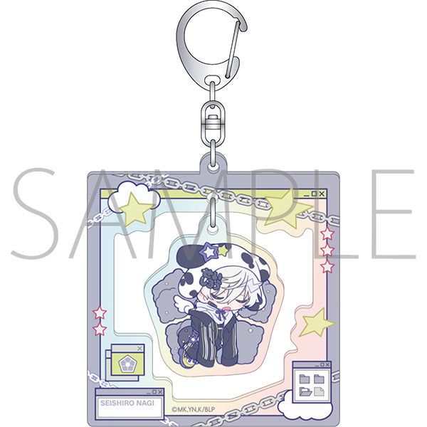 (Goods - Keychain) Blue Lock Season 2 Yurayura Acrylic Keychain / Seishiro Nagi Pastel Pop Vol.3