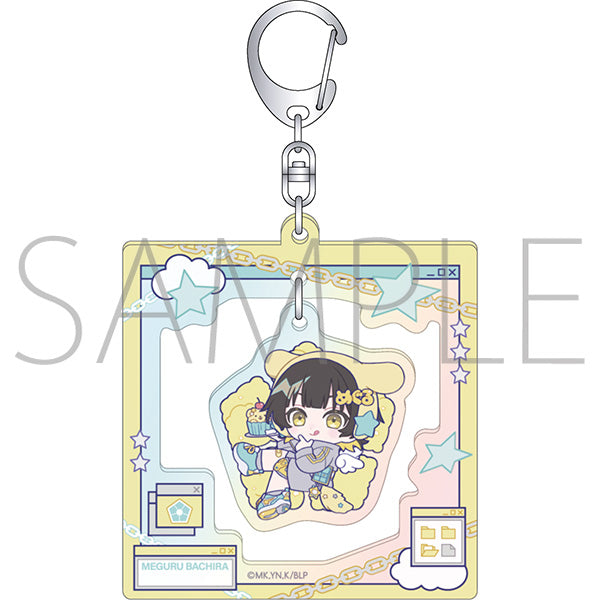 (Goods - Keychain) Blue Lock Season 2 Yurayura Acrylic Keychain / Meguru Bachira Pastel Pop Vol.3