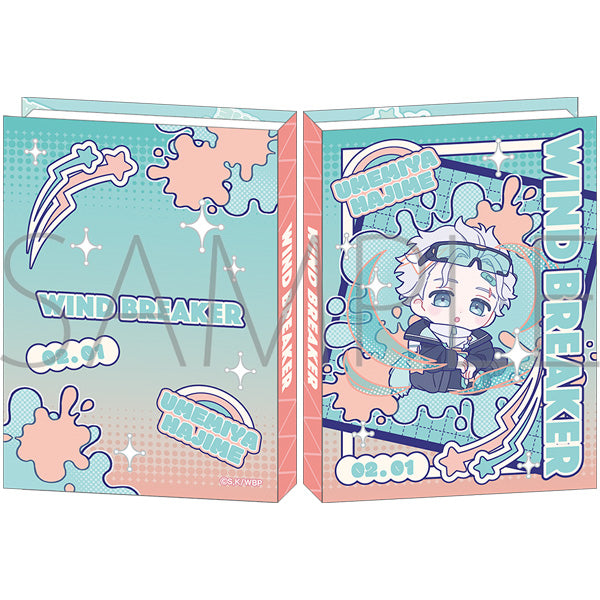 (Goods - Notepad) WIND BREAKER Book-shaped Notepad / Hajime Umemiya Pastel Pop