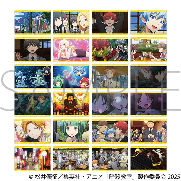 [※Blind](1BOX=12)(Goods - Card) Assassination Classroom Iridescent Art Collection