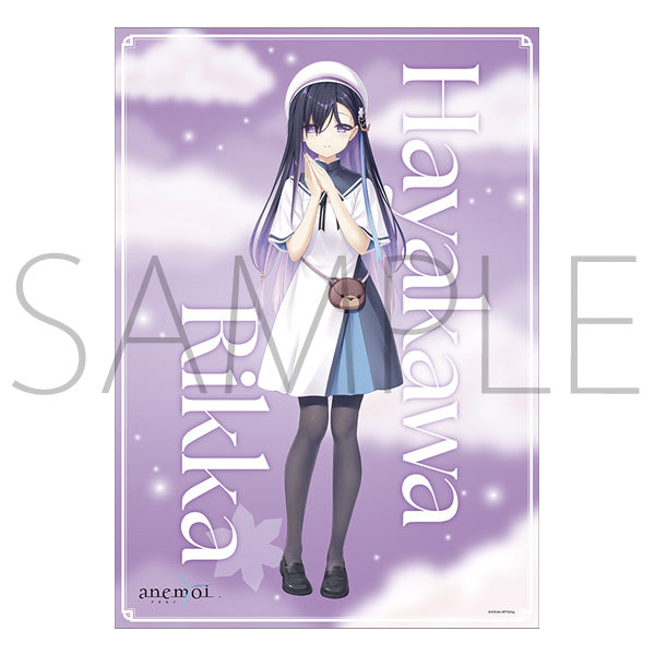 (Goods - Tapestry) anemoi Clear Poster / Rikka Hayakawa