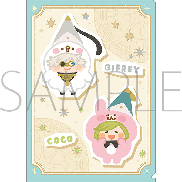 (Goods - Clear File) Witch Hat Atelier Clear File / Kigurumi Onesie Ver. Kanahei's Small Animals Collab