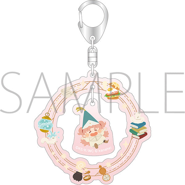 (Goods - Keychain) Witch Hat Atelier Yurayura Acrylic Keychain / Tetia Kanahei's Small Animals Collab