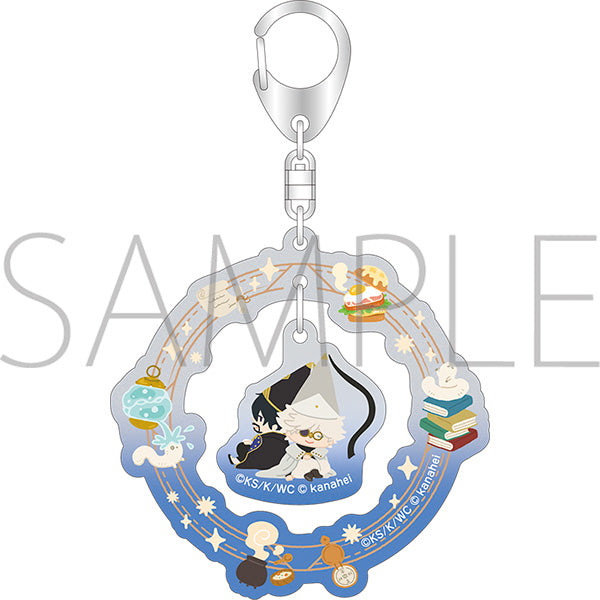 (Goods - Keychain) Witch Hat Atelier Yurayura Acrylic Keychain / Qifrey & Olruggio Kanahei's Small Animals Collab