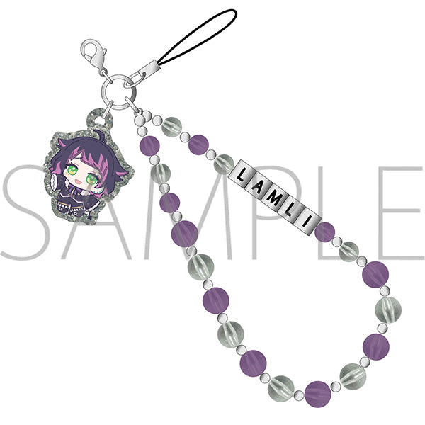 (Goods - Strap) Devil Butler with Black Cat After-school Mates Beads Strap / Lamli Nui Pal Skip