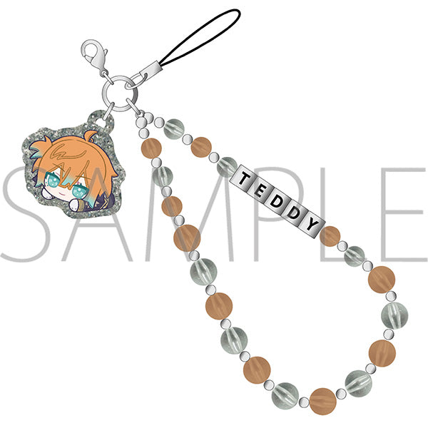(Goods - Strap) Devil Butler with Black Cat After-school Mates Beads Strap / Teddy Nui Pal Skip