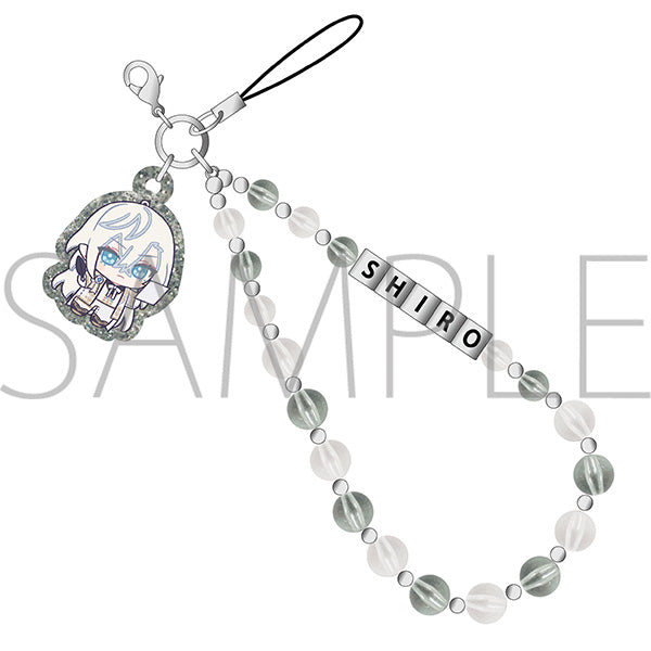 (Goods - Strap) Devil Butler with Black Cat After-school Mates Beads Strap / Shiro Nui Pal Skip
