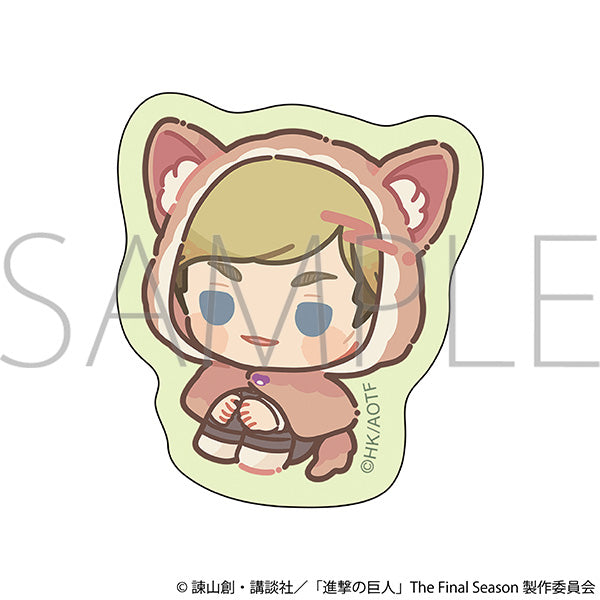 (Goods - Sticker) Attack on Titan Sticker / (Baby) Erwin