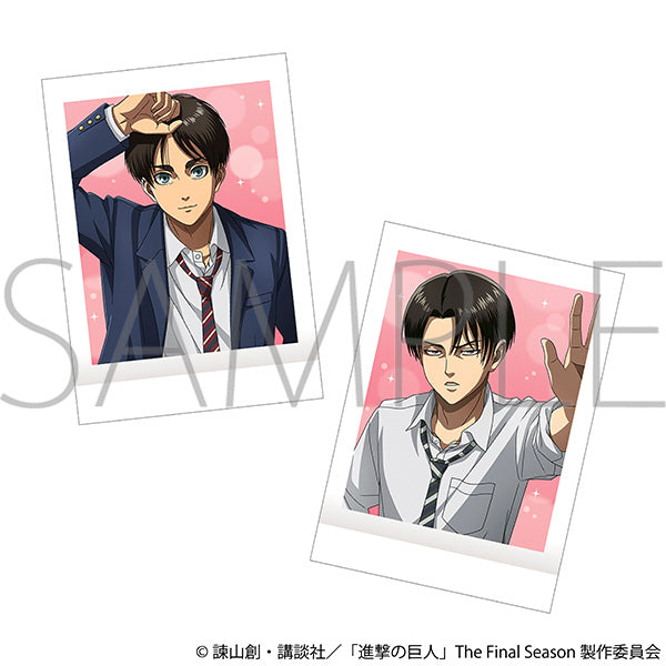 (1BOX=10)(Goods - Bromide) Attack on Titan PashaColle / Vol.2