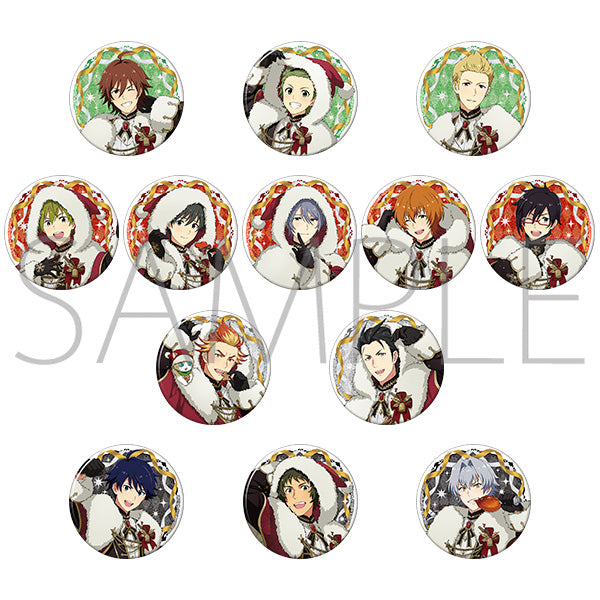 (1BOX=13)(Goods - Badge) THE IDOLM@STER SideM Glitter Chara Badge Collection / M Fes 2026 D-BOX