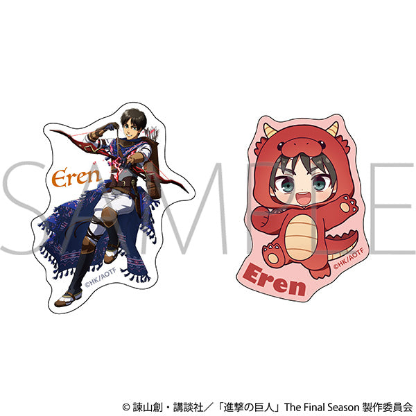 (Goods - Sticker) Attack on Titan Sticker Set / Eren
