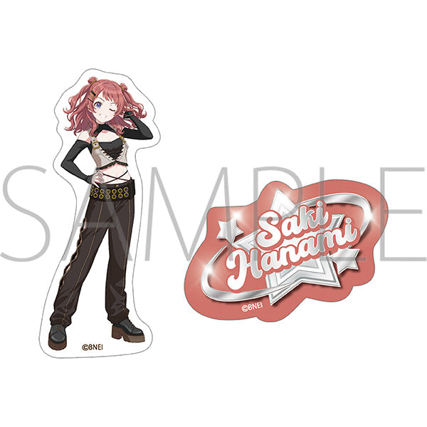 (Goods - Sticker) Gakuen iDOLM@STER Sticker Set / Saki Hanami ECLIPSE LIGHT