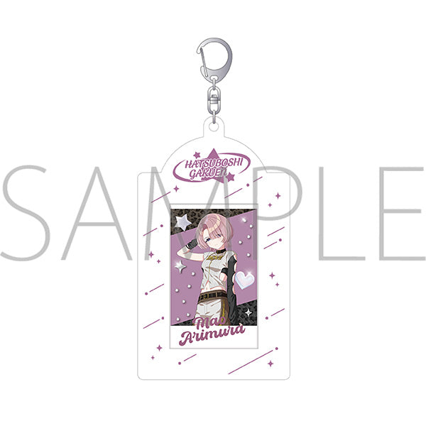 (Goods - Bromide) Gakuen iDOLM@STER Cheki & Cheki Holder Set / Mao Arimura ECLIPSE LIGHT