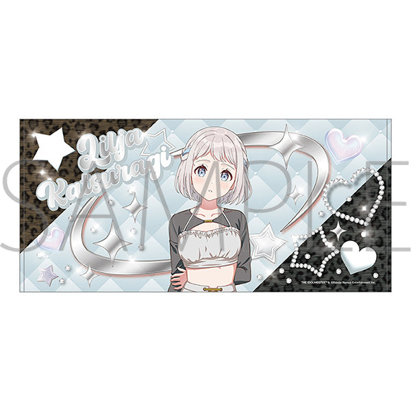 (Goods - Towel) Gakuen iDOLM@STER Big Towel / Lilja Katsuragi ECLIPSE LIGHT