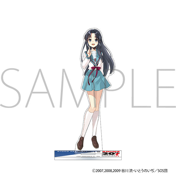 (Goods - Acrylic Stand) The Melancholy of Haruhi Suzumiya Big Acrylic Stand / Ryoko Asakura