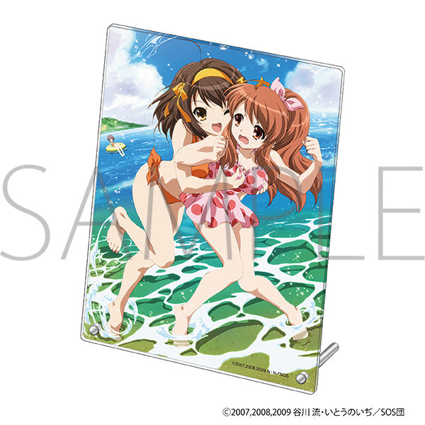 (Goods - Ornament) The Melancholy of Haruhi Suzumiya Acrylic Panel / B