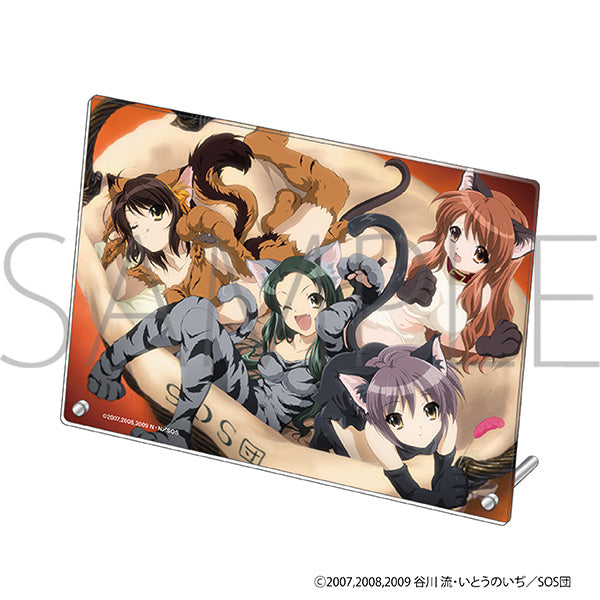 (Goods - Ornament) The Melancholy of Haruhi Suzumiya Acrylic Panel / E