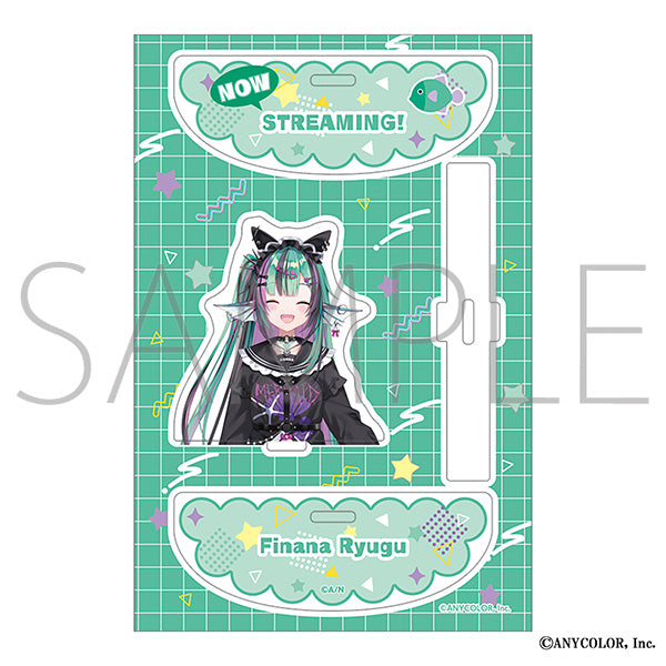 (Goods - Acrylic Stand) NIJISANJI EN Swing Acrylic Stand / Finana Ryugu