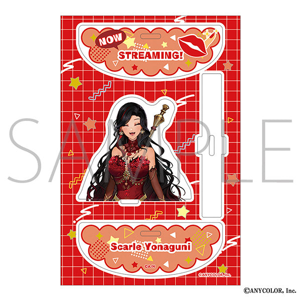 (Goods - Acrylic Stand) NIJISANJI EN Swing Acrylic Stand / Scarle Yonaguni