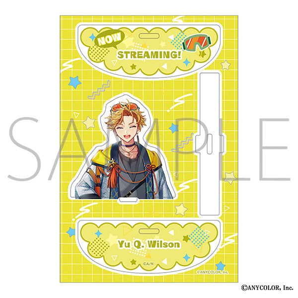 (Goods - Acrylic Stand) NIJISANJI EN Swing Acrylic Stand / Yu Q. Wilson
