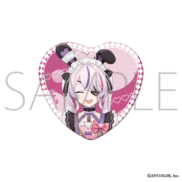 (Goods - Badge) NIJISANJI EN Heart Button Badge / Maria Marionette