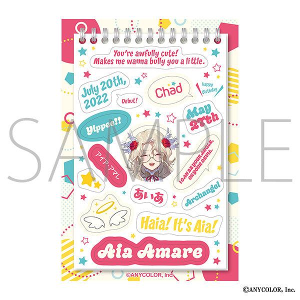 (Goods - Sticker) NIJISANJI EN #ENhaiizo Sticker Sheet / Aia Amare