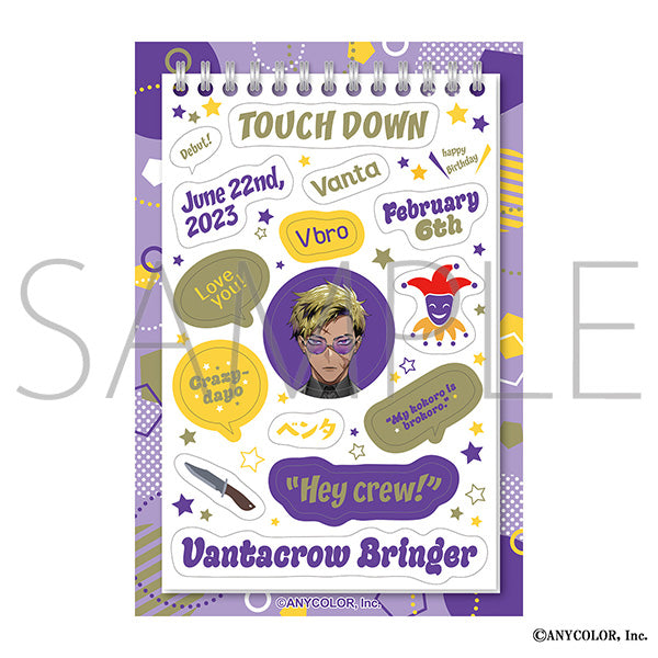 (Goods - Sticker) NIJISANJI EN #ENhaiizo Sticker Sheet / Vantacrow Bringer