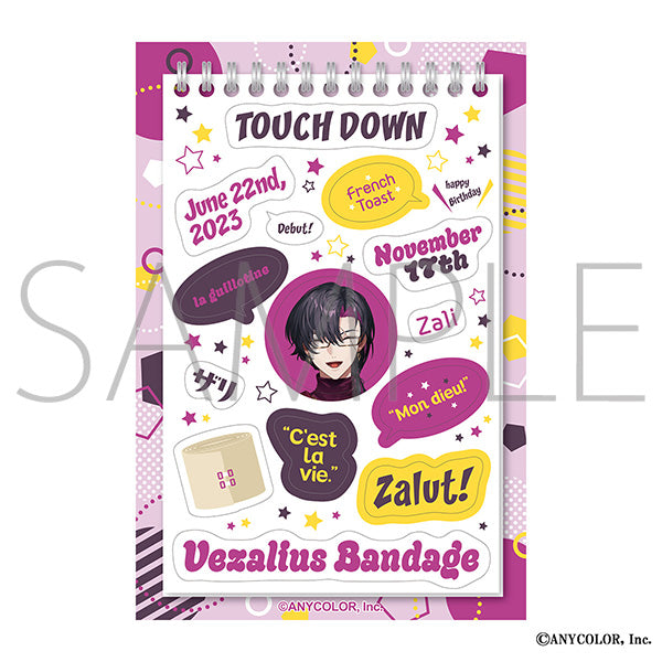 (Goods - Sticker) NIJISANJI EN #ENhaiizo Sticker Sheet / Vezalius Bandage