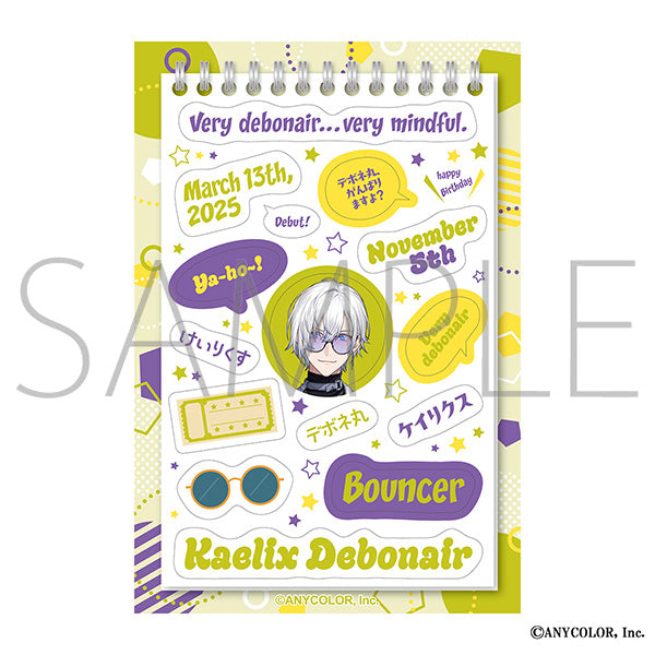 (Goods - Sticker) NIJISANJI EN #ENhaiizo Sticker Sheet / Kaelix Debonair