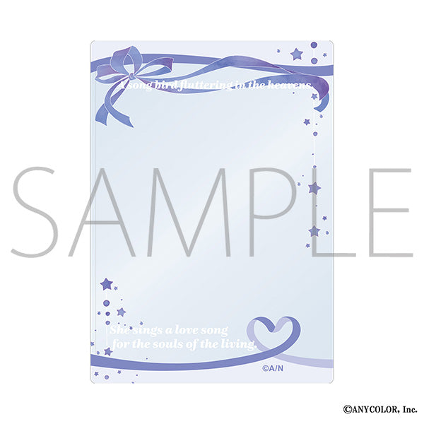(Goods - Card Case) NIJISANJI EN Liver Famous Quote Hard Bromide Case / Enna Alouette