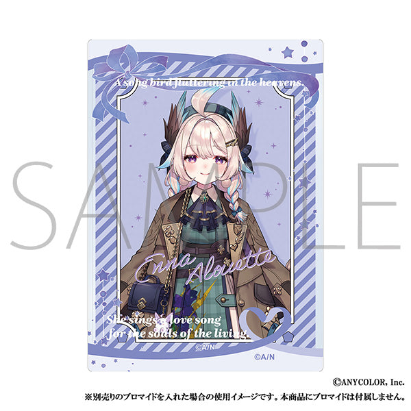 (Goods - Card Case) NIJISANJI EN Liver Famous Quote Hard Bromide Case / Enna Alouette