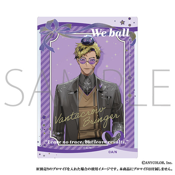 (Goods - Card Case) NIJISANJI EN Liver Famous Quote Hard Bromide Case / Vantacrow Bringer