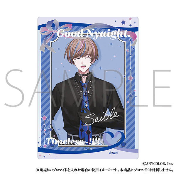 (Goods - Card Case) NIJISANJI EN Liver Famous Quote Hard Bromide Case / Seible