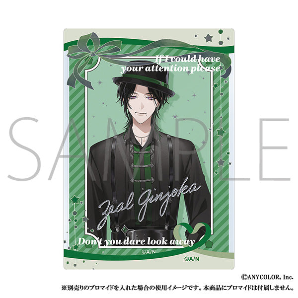 (Goods - Card Case) NIJISANJI EN Liver Famous Quote Hard Bromide Case / Zeal Ginjoka