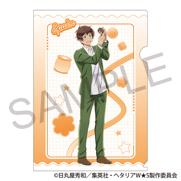 (Goods - Clear File) Hetalia World★Stars Clear File / Spain 2026 Winter Fair