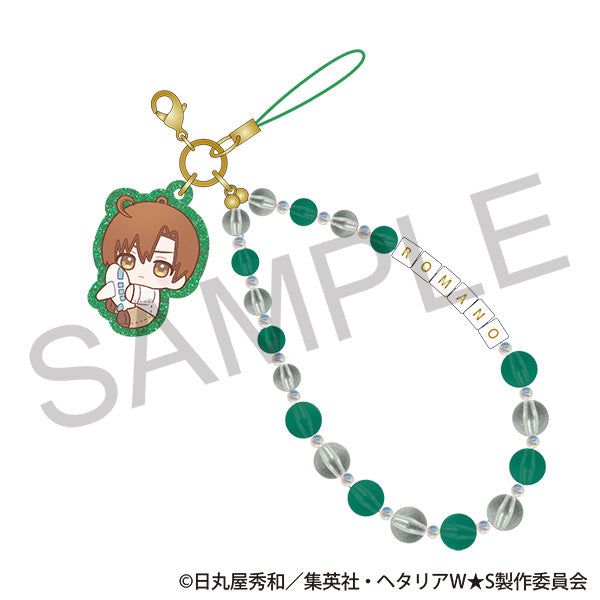(Goods - Strap) Hetalia World★Stars After-school Mates Beads Strap / Romano 2026 Winter Fair