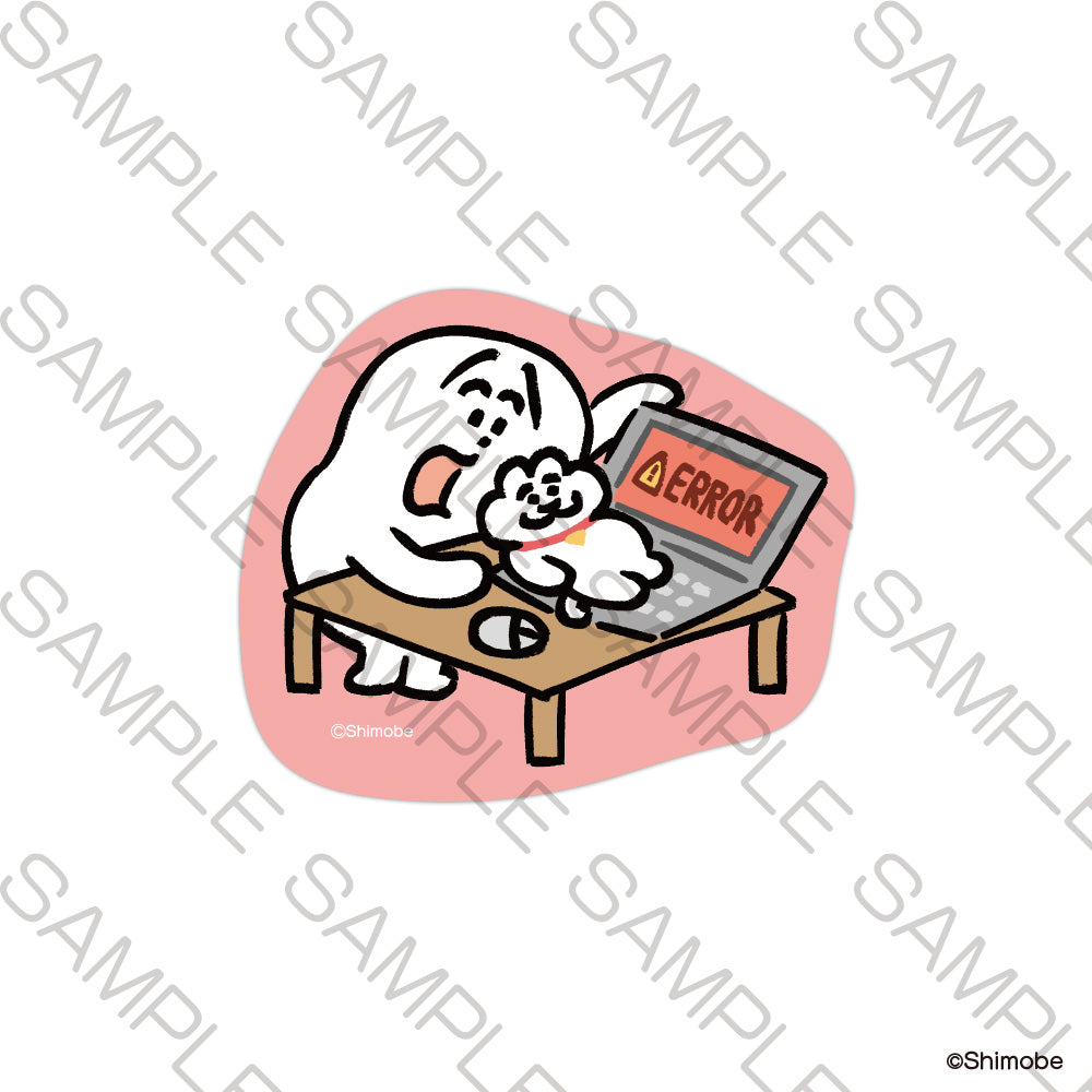 (Goods - Sticker)  Neko to Shimobe Sticker - Tonomaru and Shimobe <Specially Drawn Illustration>