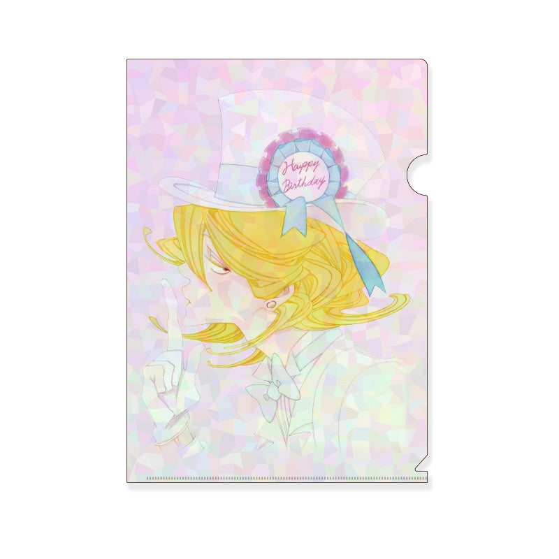 (Goods - Clear File) mariage Asumiko Nakamura Doukyusei Series "blanc" Original Art Exhibition Merch Hikaru Kusakabe Birthday 2023 Clear File (Limited Holographic ver)