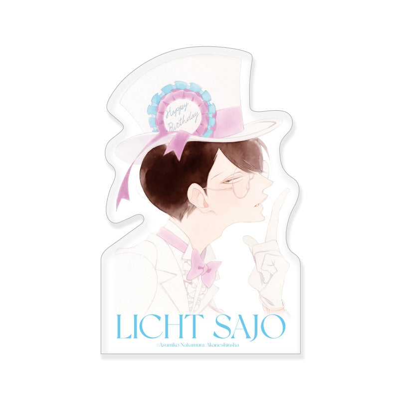 (Goods - Stand Pop) mariage Asumiko Nakamura Doukyusei Series "blanc" Original Art Exhibition Merch Rihito Sajo Birthday 2023 Acrylic Stand