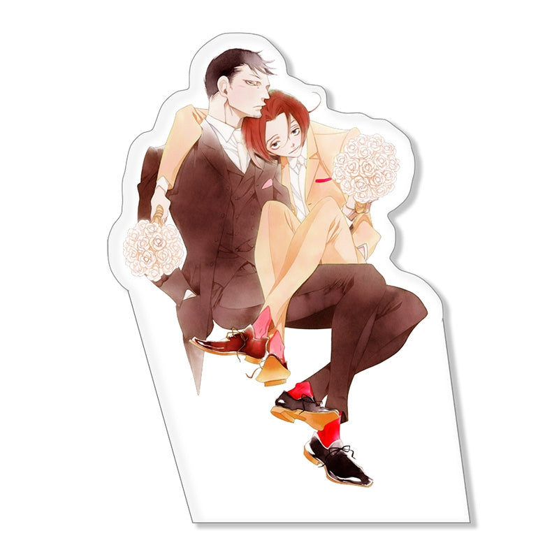 (Goods - Stand Pop) mariage Asumiko Nakamura Doukyusei Series "blanc" Original Art Exhibition Merch (mariage) Sorano & Hara Acrylic Stand