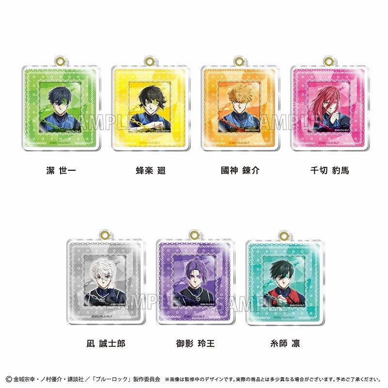 (Goods - Photo Frame) Blue Lock The Movie: Episode Nagi Mini Photo Frame Acrylic Key Chain Seishiro Nagi