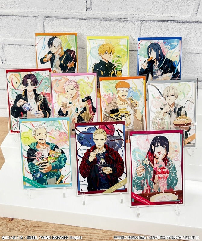 (Goods - Acrylic Stand) TV Anime WIND BREAKER Panel Stand mini 04 Hayato Suo
