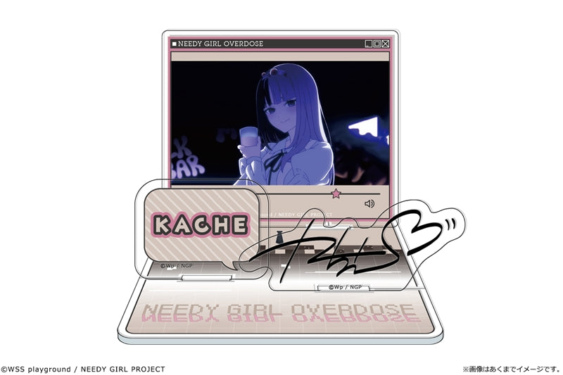 (Goods - Acrylic Stand) Anime NEEDY GIRL OVERDOSE Diorama Acrylic Stand 03 Kache