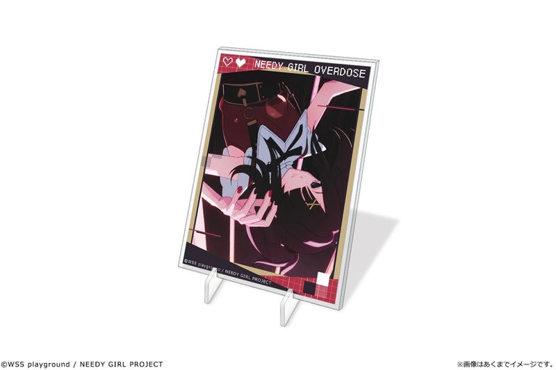 (Goods - Acrylic Stand) Anime NEEDY GIRL OVERDOSE Panel Stand mini 02 Ame-chan