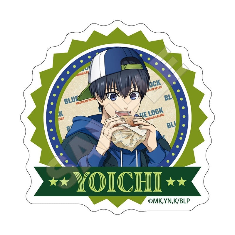 (Goods - Badge) Blue Lock TV Anime American Retro Acrylic Badge Yoichi Isagi