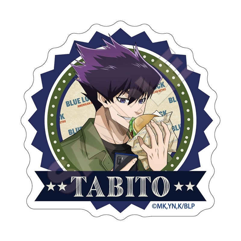 (Goods - Badge) Blue Lock TV Anime American Retro Acrylic Badge Tabito Karasu