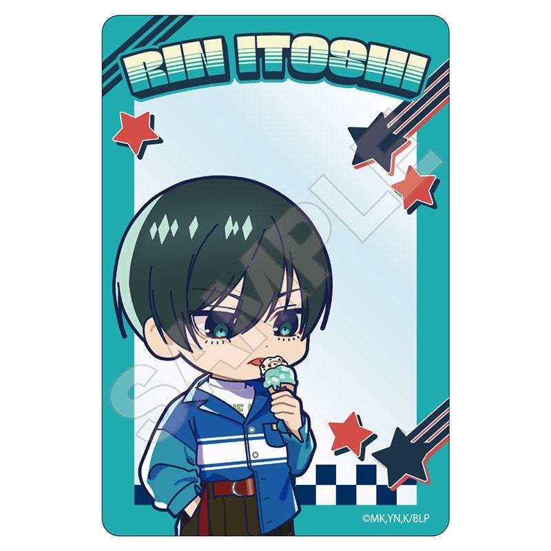 (Goods - Card) Blue Lock TV Anime NOPPOP American Retro Chara Pic Rin Itoshi