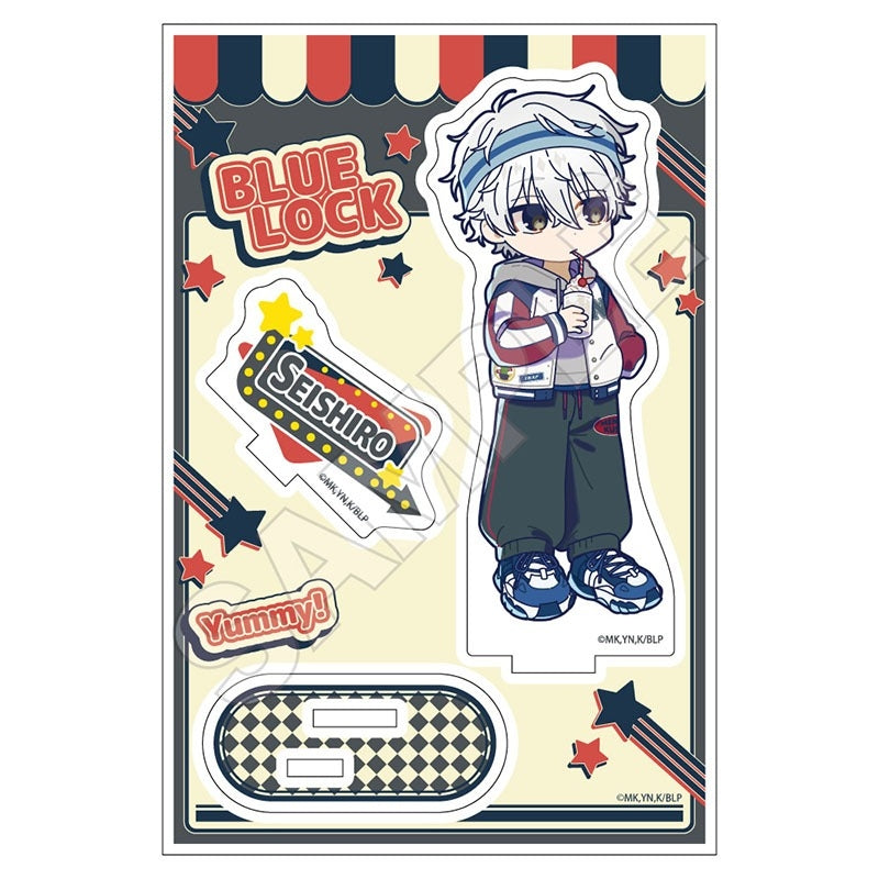 (Goods - Acrylic Stand) Blue Lock TV Anime NOPPOP American Retro Acrylic Stand Jr. Seishiro Nagi