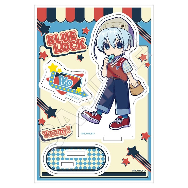 (Goods - Acrylic Stand) Blue Lock TV Anime NOPPOP American Retro Acrylic Stand Jr. Yo Hiori